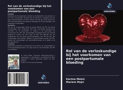 Rol van de verloskundige bij het voorkomen van een postpartumale bloeding - Mekni, Karima; Mejri, Mariem