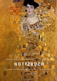 Notizbuch klein A5 Blanko - Notizheft 44 Seiten 90g/m² - Softcover Gustav Klimt &quote;Adele Bloch-Bauer I&quote; - FSC Papier