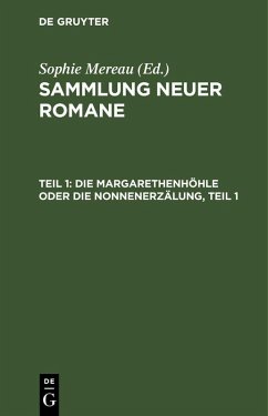 Cover Die Margarethenhöhle oder die Nonnenerzälung, Teil 1