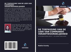 Cover DE TOEPASSING VAN DE LEER VAN COMMANDO VERANTWOORDELIJKHEID