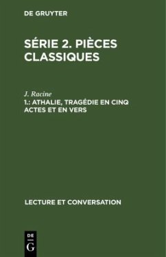 Athalie, tragédie en cinq actes et en vers - Racine, J.