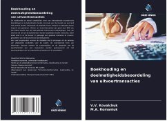 Boekhouding en doelmatigheidsbeoordeling van uitvoertransacties - Kovalchuk, V.V.;Romaniuk, M.A.