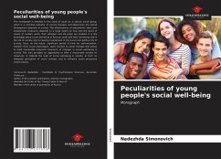 Peculiarities of young people's social well-being - Simonovich, Nadezhda