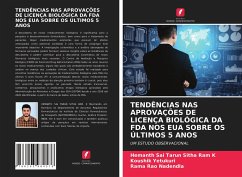 Cover TENDÊNCIAS NAS APROVAÇÕES DE LICENÇA BIOLÓGICA DA FDA NOS EUA SOBRE OS ÚLTIMOS 5 ANOS