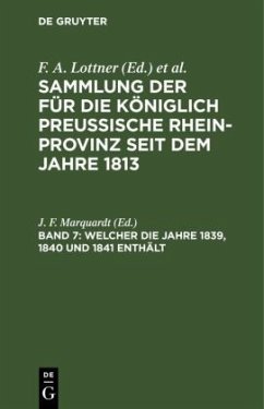 Welcher die Jahre 1839, 1840 und 1841 enthält