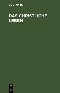 Cover Das christliche Leben