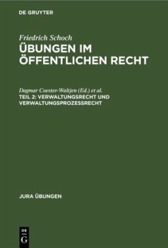 Verwaltungsrecht und Verwaltungsprozessrecht - Schoch, Friedrich