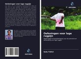 Oefeningen voor lage rugpijn