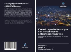 Kanaal capaciteitsanalyse van verschillende antenneconfiguraties - C, Poongodi; D, Deepa; D, Muthumanickam