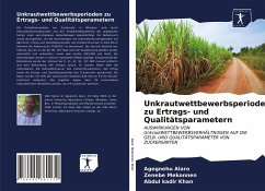 Unkrautwettbewerbsperioden zu Ertrags- und Qualitätsparametern - Alaro, Agegnehu; Mekonnen, Zenebe; Khan, Abdul Kadir