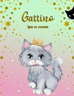 Cover Gattino Libro da Colorare