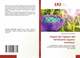 Impact de l¿apport des fertilisants organo-minéraux