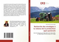 Recherche des stratégies à la relance de la production agro-pastorale - Landa Zengbe, Bertin Richard