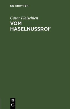 Vom Haselnussroi' - Flaischlen, Cäsar