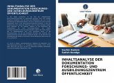 INHALTSANALYSE DER DOKUMENTATION FORSCHUNGS- UND AUSBILDUNGSZENTRUM ÖFFENTLICHKEIT