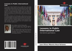 Lessons in Public International Law - Mbomío Nsue Nchama, Juan Eliseo