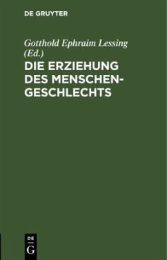 Die Erziehung des Menschengeschlechts