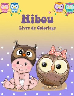 Cover Livre de Coloriage de la Chouette