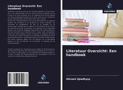 Literatuur Overzicht: Een handboek - Upadhyay, Shivani