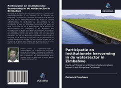 Participatie en institutionele hervorming in de watersector in Zimbabwe - Svubure, Oniward