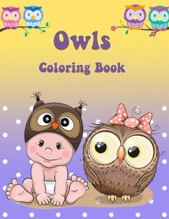 Owl Coloring Book - Dahlberg, Norea