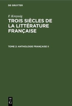Anthologie française II - Kreyßig, F.