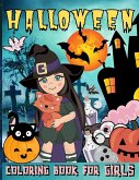 Halloween Coloring Book For Girls