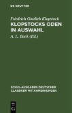 Klopstocks Oden in Auswahl