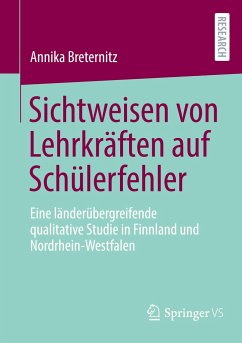 Sichtweisen von Lehrkräften auf Schülerfehler - Breternitz, Annika