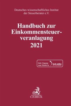 Handbuch zur Einkommensteuerveranlagung 2021, m. 1 Buch, m. 1 Online-Zugang