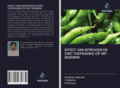 EFFECT VAN NITROGEN EN ZINC TOEPASSING OP HET SESAMEN - Dwivedi, Shubham; Mishra, T S; Singh, H M