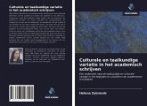 Culturele en taalkundige variatie in het academisch schrijven