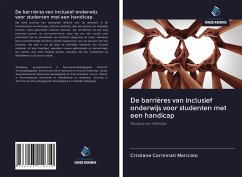 De barrières van inclusief onderwijs voor studenten met een handicap - Carminati Maricato, Cristiane