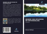 BEHEER VAN OPLEIDING EN ONTWIKKELING