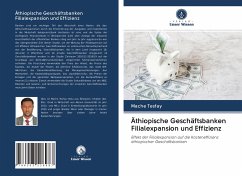 Äthiopische Geschäftsbanken Filialexpansion und Effizienz - Tesfay, Mache