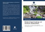 Niederschlagsrückgänge und ländlicher Wasserbedarf Niederschlagsrückgänge und ländlicher Wasserbedarf