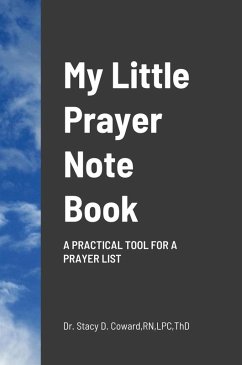 Cover My Little Prayer Note Book