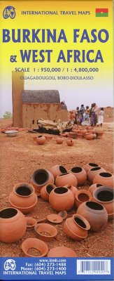 Cover Burkina Faso/West Africa 1:3 400 000