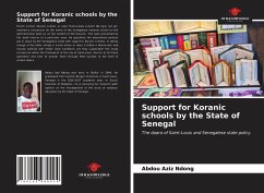 Support for Koranic schools by the State of Senegal - Ndong, Abdou Aziz