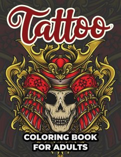 Tattoo Coloring Book For Adults - Kpublishing