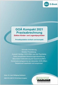 GOA? Kompakt 2021 Kinder- und Jugendpsychiater (eBook, PDF) - Goldmann, Wolfgang