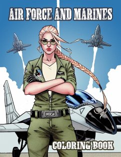 Air Force and Marines Coloring Book - M. Smith