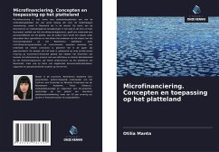 Microfinanciering. Concepten en toepassing op het platteland - Manta, Otilia