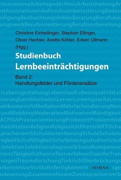 Studienbuch Lernbeeinträchtigungen - Einhellinger, Christine; Ellinger, Stephan; Hechler, Oliver; Köhler, Anette; Ullmann, Edwin