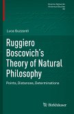 Ruggiero Boscovich¿s Theory of Natural Philosophy