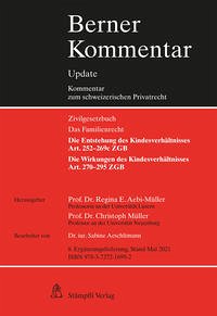 Kindesrecht, Art. 252–295 ZGB, 8. Ergänzungslieferung - Aebi-Müller, Regina E., Christoph Müller und Sabine Aeschlimann