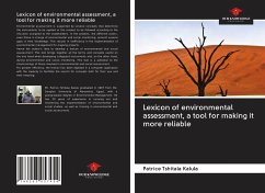 Lexicon of environmental assessment, a tool for making it more reliable - Tshitala Kalula, Patrice