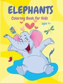 Elephants Coloring Book