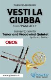 (Oboe part) Vesti la giubba - Tenor & Woodwind Quintet (fixed-layout eBook, ePUB)