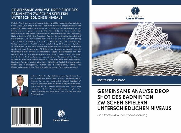GEMEINSAME ANALYSE DROP SHOT DES BADMINTON ZWISCHEN SPIELERN UNTERSCHIEDLICHEN NIVEAUS